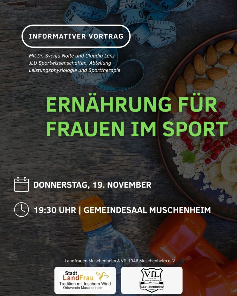 Ernährung Frauen Sport